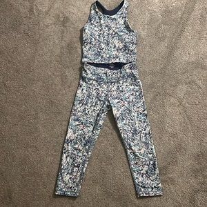 ATHLETA GIRL TOP AND BOTTOM SET